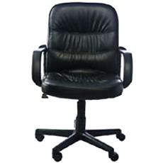 Nylon Base Medium Back Pu Office Chairs