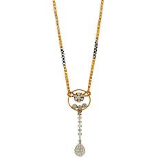 16 Inches Mangalsutra With 42 Diamonds