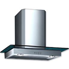 Tempered Glass Kitchen Chimney