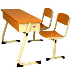 Wooden Double Desk