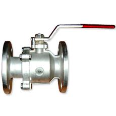 Two Piece Design Full Port Flanged End Ball Valve