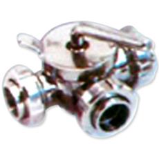 Sms Type 3 Way Dairy Valve