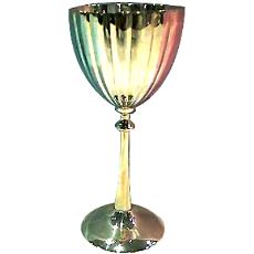 3 Inches Wide Brass Goblets