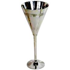 8 Inches X 3.5 Inches X 3.5 Inches Brass Goblets