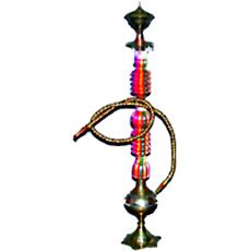 One Hose Hookah With Polished Finish