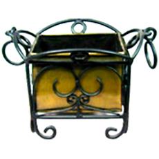 Iron Made Square Planter