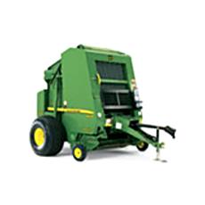 Special Round Baler With Vertical Forming Chamber