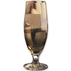 Amber Luster Beer Glasses