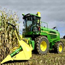 Forage Harvester With Fuel Efficient Engines