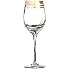 Liquid Gold Wine Glasses