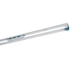 Linear Fluorescent Lamp With Coloured End Caps