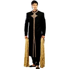 Black Sherwani