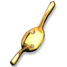 Large Brass Clete Hook