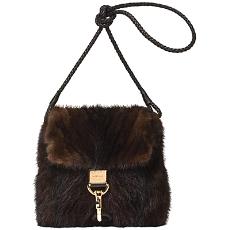 Mink Handbag With Soft Touch