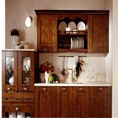 Traditional Modular Kitchen With Solid European Alder Door