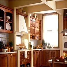 Modular Kitchen With Water Resistant Engineered Wood