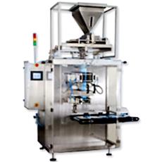 Vertical Form-Fill-Seal Machine For Producing 4-Side Sealed Sachets