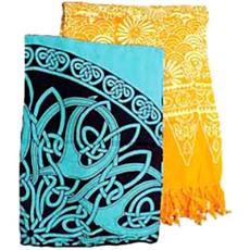 Printed Sarongs Made Of Polyester And Chiffon