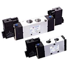 Pneumatic Direction Control Valves With Solenoid Coils