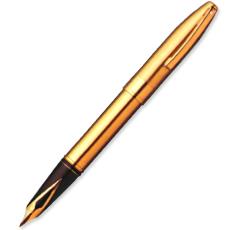 Fountain Pen With Brushed 22K Gold Plate Finish