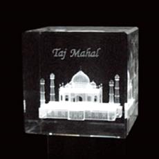 Crystal Showpiece With Internal Laser Engraving