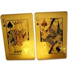 Gold Playing Cards