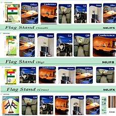 Flag Stand And Customized Flag