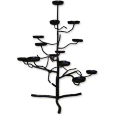 Iron Art Ware Black Powder Coated Candle Stand