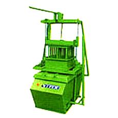 Manual Operated Concrete Block Making Machine