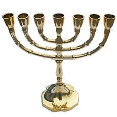 Seven Branched Menorahs Candle Holder