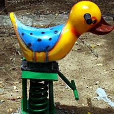 Duck Shaped Rider For Playing Grounds