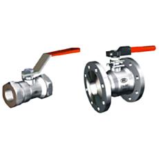 Single Piece Reduced And Full Bore Ball Valves