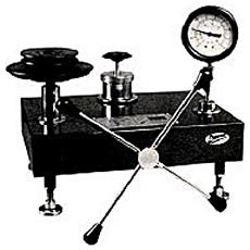 Dead Weight Pressure Gauge Testers