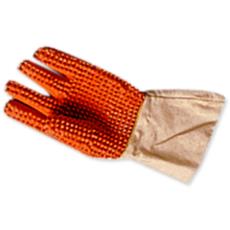 Rubber Hand Gloves With Cotton Fabric