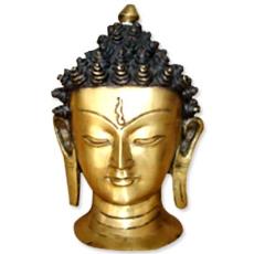 Brass Or Bronze Buddha Head