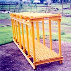 Grp Pultruded Battery Stand