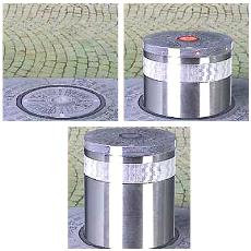 Automatic Rising Hydraulic Bollards