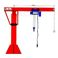 Jib Cranes With Capacity 0.5 Tons To 10 Tons