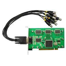 8 Channel Dvr Card With High Speed Network Transmission