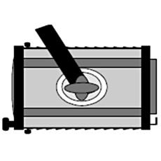 Spot Light With Defined Variable Beam