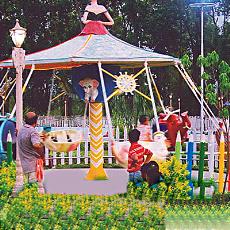 Flying Carousal Amusement Ride Machine