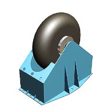 Fixed Axis Roller Marine Fender