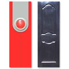 Fibre Reinforced Plastic Solid Doors With Wood