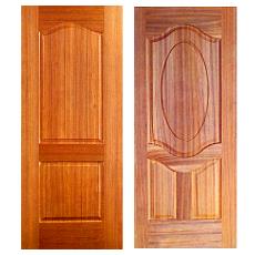 Fire Resistant Veneered Moulded Skin Doors