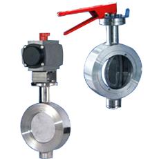 Butterfly Valve With Double Flanged Design