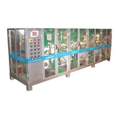 Multilane Intermittent And Continuous Packaging Machine