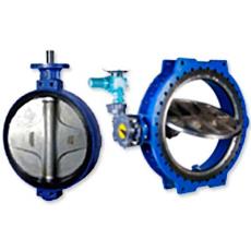 Pneumatic Operated Resilient Replaceable Seat Butterfly Valve