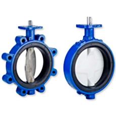 Resilient Seated High Flow Disc Butterfly Valve