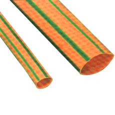 Yellow/Green Coloured Polyolefin Heat Shrink Tubing