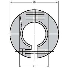 Chamfer Rings With Cylindrical Bores